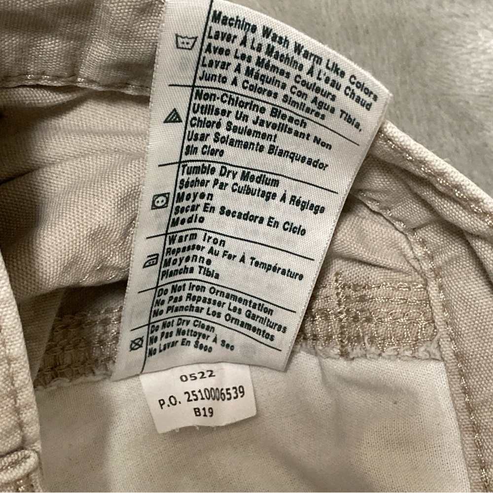 Carhartt Loose Fit Men's Tan Work Cargo Shorts Size 34 - Picture 8 of 16